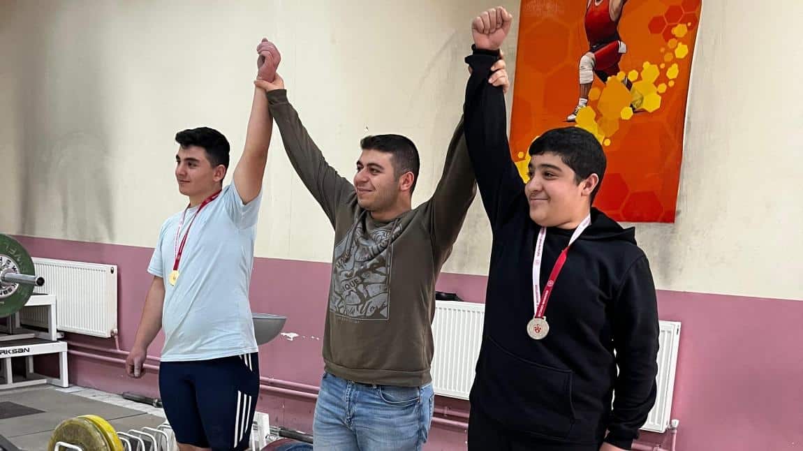 Erzurum Gençler A-B Erkekler Halter Spor Dalı Turnuva Sonuçları